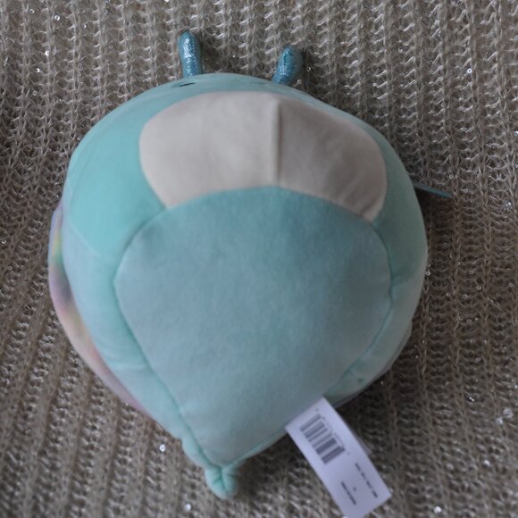 New 8" Sid SNAIL Unique Tie Dye Shell Squishmallow Plush KellyToy NWT Spring '21 - Picture 5 of 6